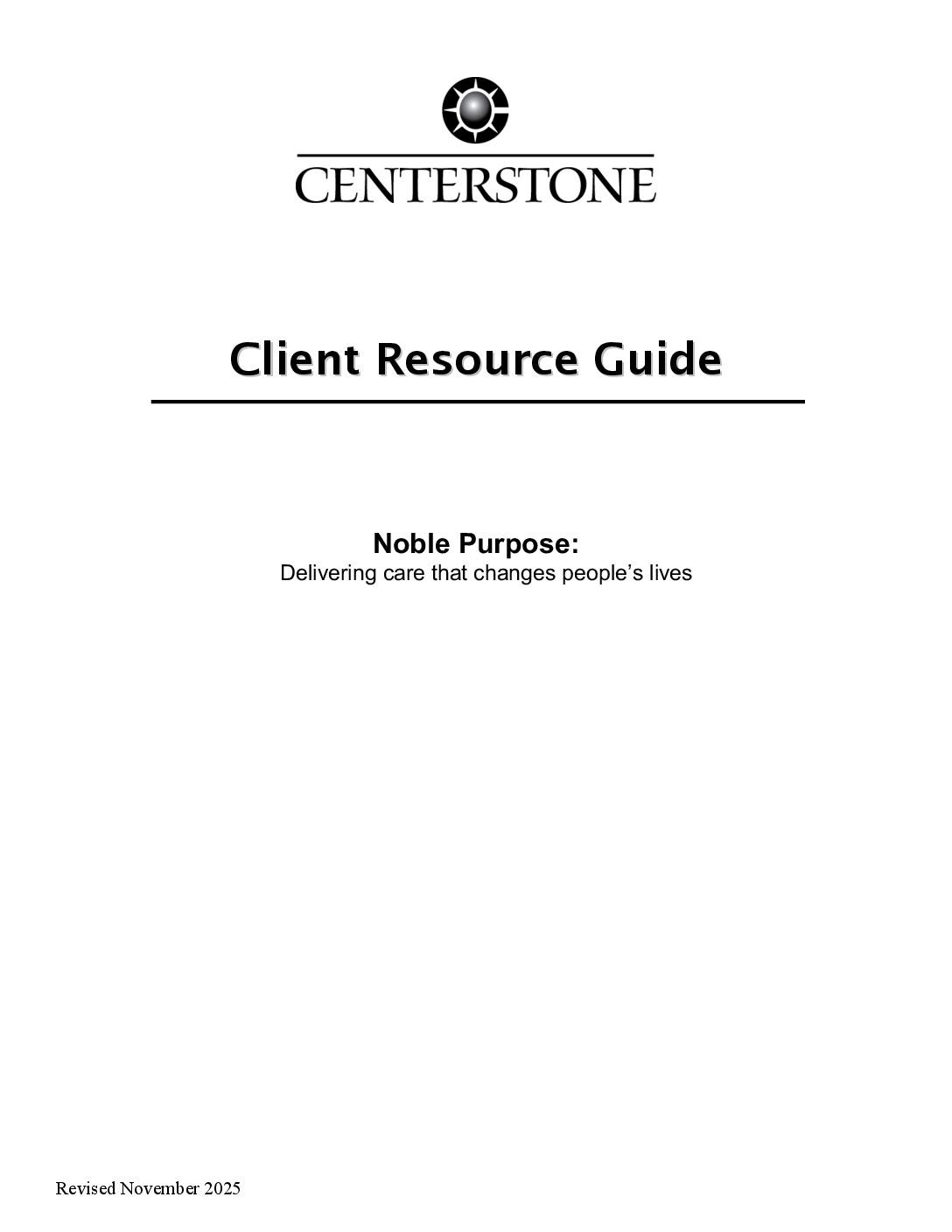 Client Resources Guide