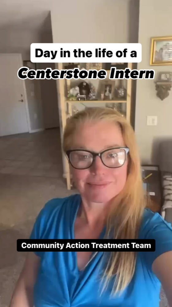 female student intern smiling video preview