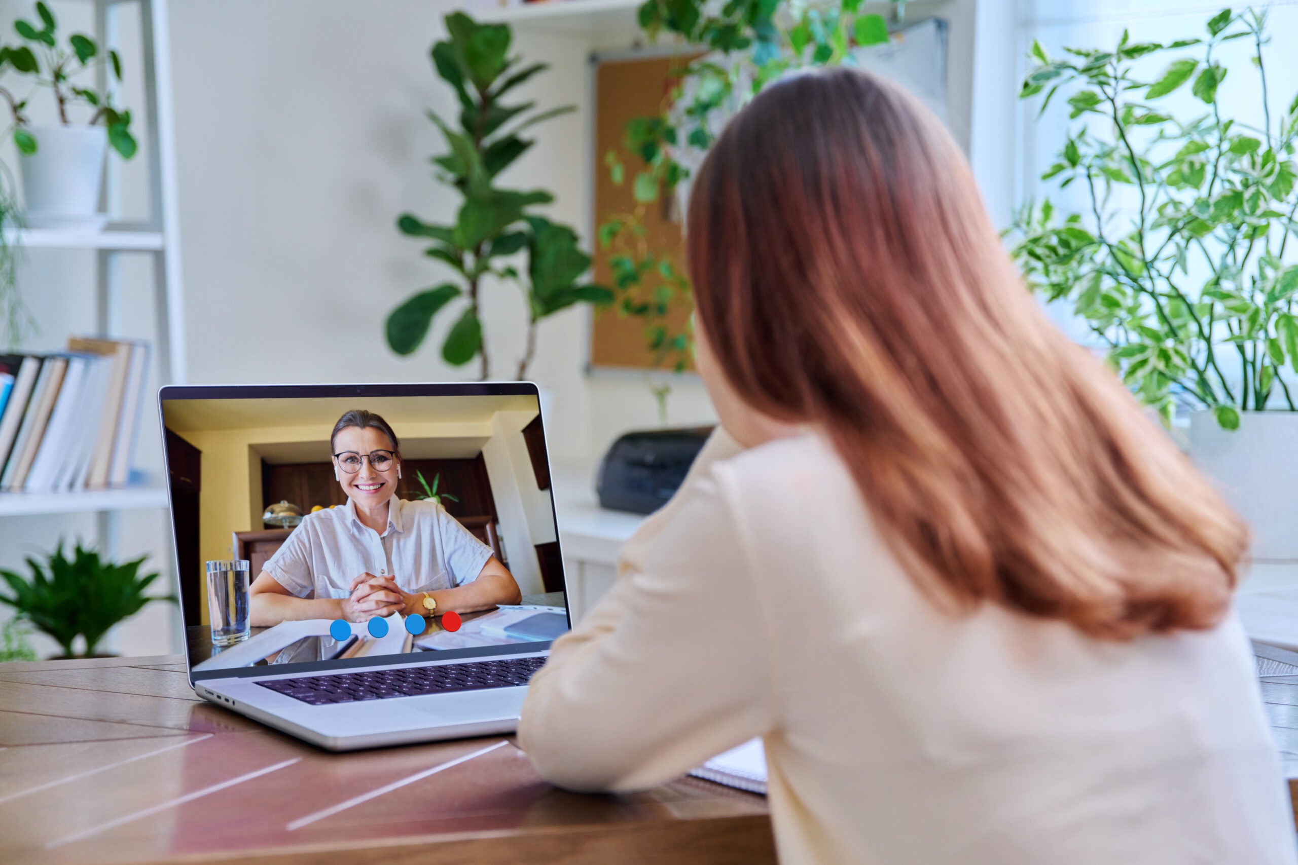 Telehealth session